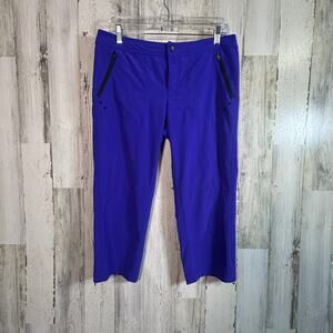 Title Nine Blue Athletic Recycled Clamber 2.0 Hiking Capris – Size 6 - MSRP $109